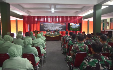 Penyuluhan Hukum Kodim 0704 Banjarnegara Tingkatkan Kesadaran Prajurit