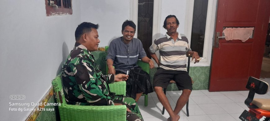 Babinsa Koramil Pangkah Bina Masyarakat Desa Dermasuci