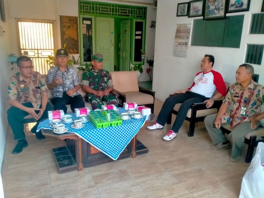 Wakili Danramil, Batuud Peltu Wijono Hadiri Pembukaan Bazar UMKM Desa Pekauman Kulon