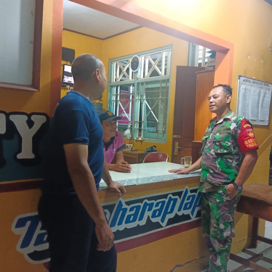 Patroli Dan Komsos Guna Tingkatkan Keamanan
