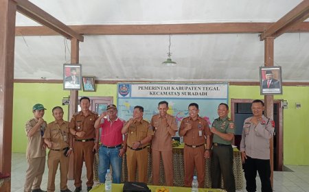 Danramil Suradadi Hadiri Tasyakuran HUT TNI Bersama Forkopincam