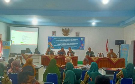 Danramil Slawi Hadiri Sosialisasi Pencegahan Stunting