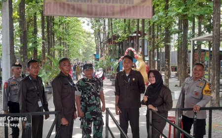 Cipta Kondisi, Serka Sunata Laksanakan Pengamanan Objek Wisata Rodjo Tater