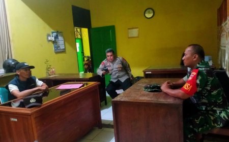 Babinsa Koramil Balapulang Laksanakan Patroli dan Komsos