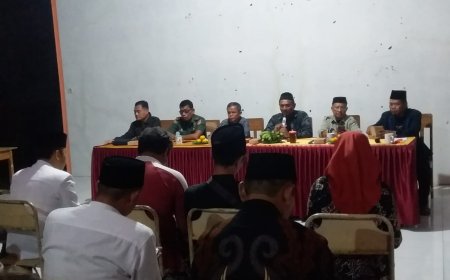 Danramil Tarub Hadiri Acara Rotasi Struktur Organisasi Dan Tata Kerja Desa Brekat