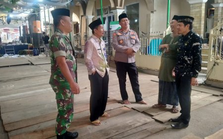 Babinsa Serma Sartono Anjangsana Di Pondok Pesantren Tarbiyatut Tholibin