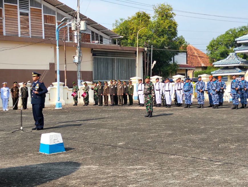 Ziarah Nasional dalam rangka HUT TNI Ke-79 Tahun 2024 di TMP Pura Kusuma Negara Kota Tegal