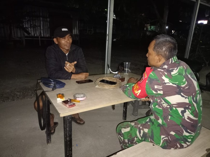 Babinsa Koramil Slawi Laksanakan Pembinaan Kepada Warga Procot