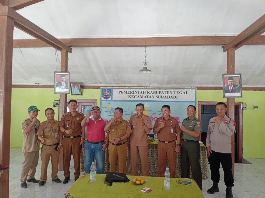 Danramil Suradadi Hadiri Tasyakuran HUT TNI Bersama Forkopincam