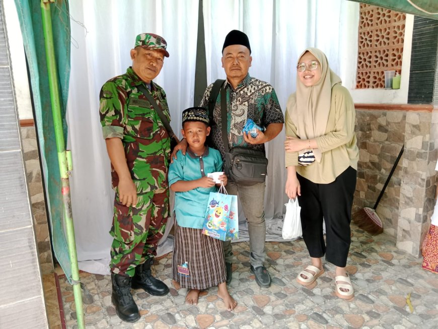 Peltu Wantoro Dampingi Kegiatan Sunat Massal