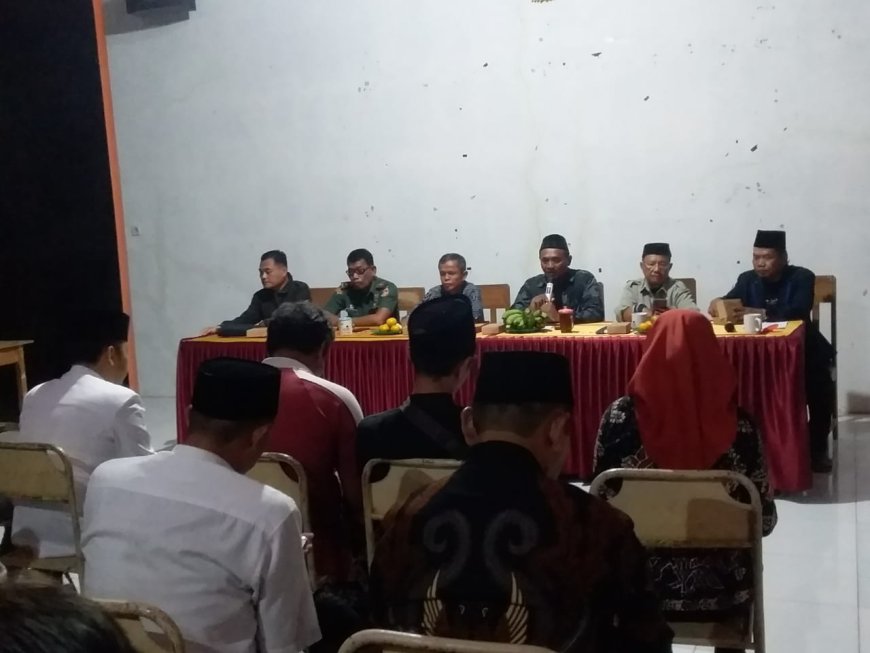 Danramil Tarub Hadiri Acara Rotasi Struktur Organisasi Dan Tata Kerja Desa Brekat