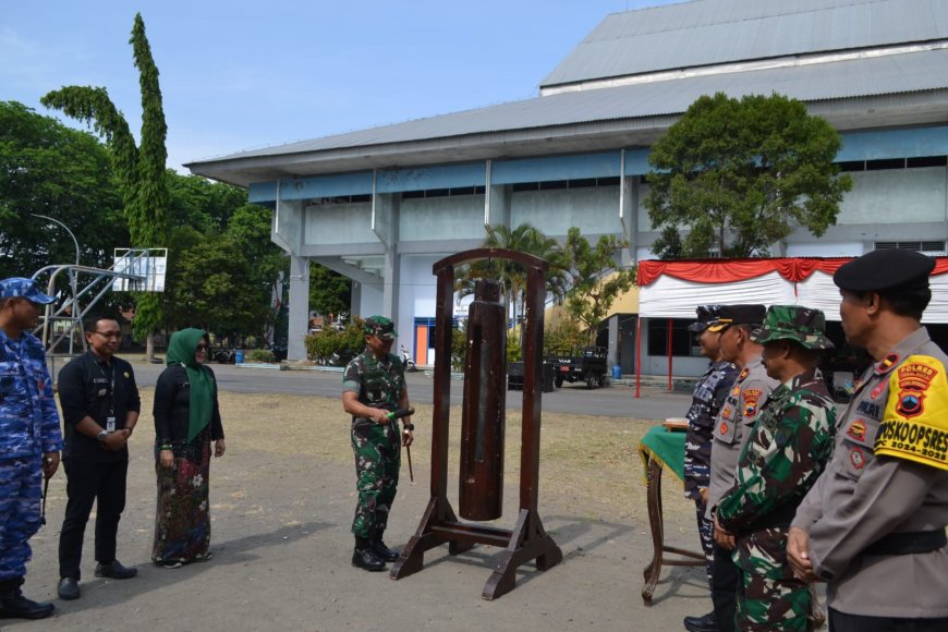 Dandim Tegal Pimpin Upacara Penutupan TMMD Sengkuyung Tahap IV TA 2024 Di Wilayah Kota Tegal