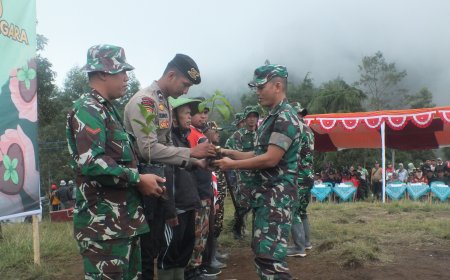 Kodim 0704 Banjarnegara Geo Dipa dan Perhutani Gelar Penanaman 7.000 Pohon di Desa Pekasiran