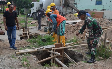 Masjid Di Kabupaten Tegal Bertambah Satu Di Asrama Kodim 0712 Tegal