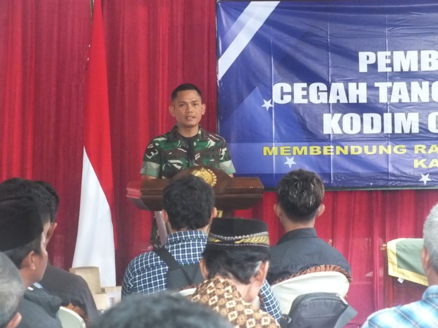 Tangkal Radikalisme Kodim Banjarnegara Gelar Pembinaan Sosial
