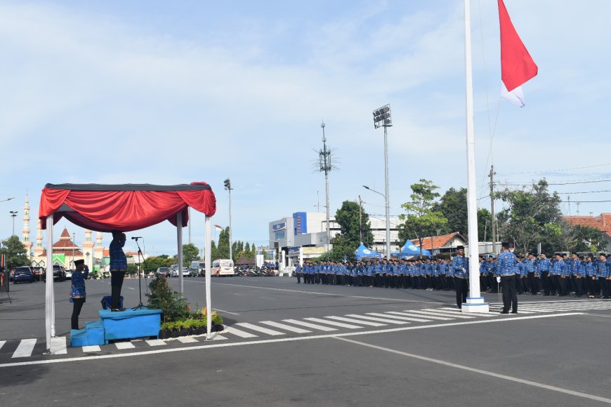 Dandim Tegal Hadiri Upacara Peringatan HUT Ke-53 KORPRI Tahun 2024 Tingkat Kota Tegal