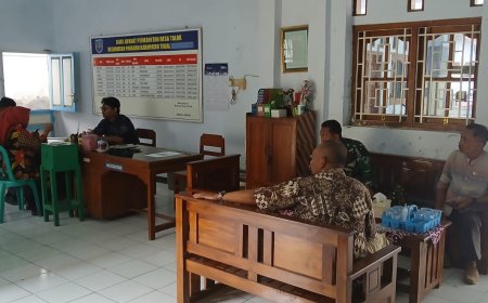 Babinsa Koramil Pangkah Bersama Perangkat Desa Tingkatkan Sinergitas