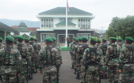 Kodim 0704 Banjarnegara Gelar Upacara Peringatan Hari Juang TNI AD 2024