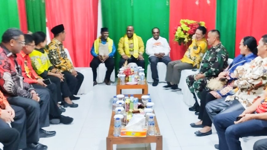 Pabung Kabupaten Keerom Hadiri Penutupan Pesparawi Ke - XIV Se-Tanah Papua