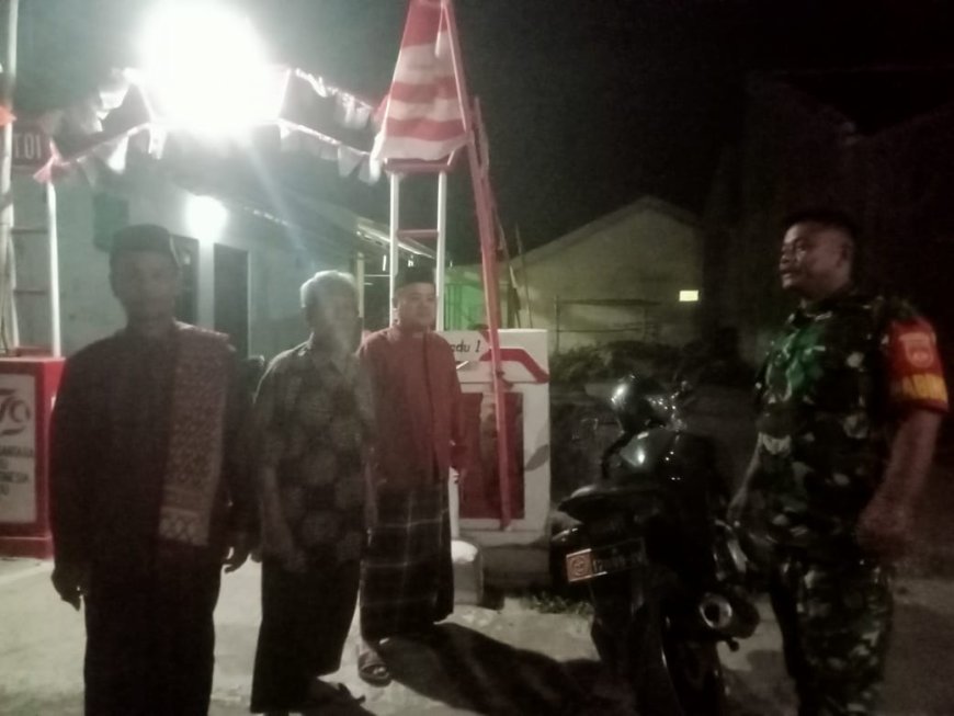 Babinsa Koramil Slawi Jaga Silahturahmi Dengan Warga Binaan
