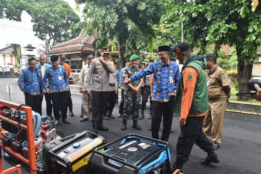 Apel Gelar Pasukan dan Perlengkapan Kebencanaan Kabupaten Banjarnegara Tahun 2024