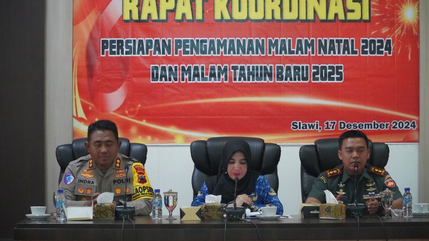 Dandim 0712 Tegal Hadiri Rakor Persiapan Pengamanan Nataru
