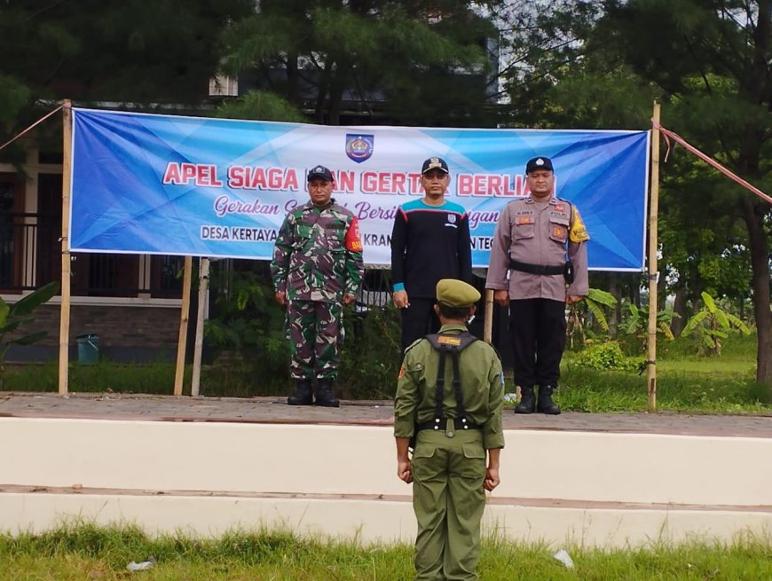 Apel Siaga Gerakan Serentak Bersih Lingkungan Desa Kertayasa