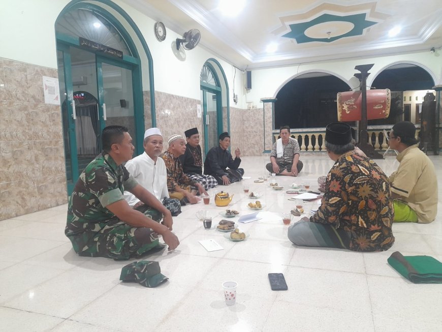 Pupuk Kebersamaan, Serka Agus Silahturahmi Dengan Tokoh Agama