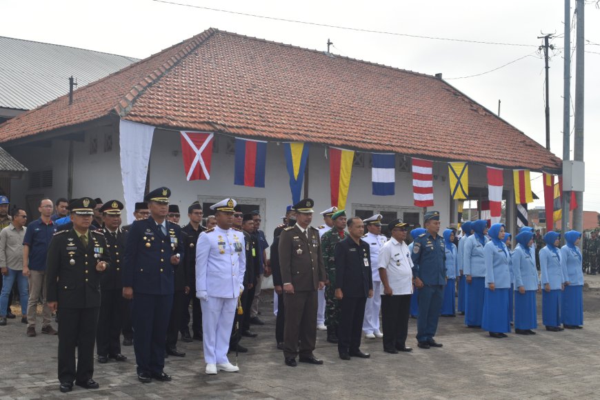 Dandim Tegal Hadiri Upacara Tabur Bunga di Laut Peringatan Hari Dharma Samudera Tahun 2025
