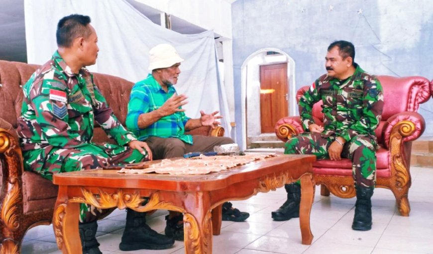 Kompak untuk Kemajuan Wadanramil dan Ondofolo Kampung Sereh Berkolaborasi