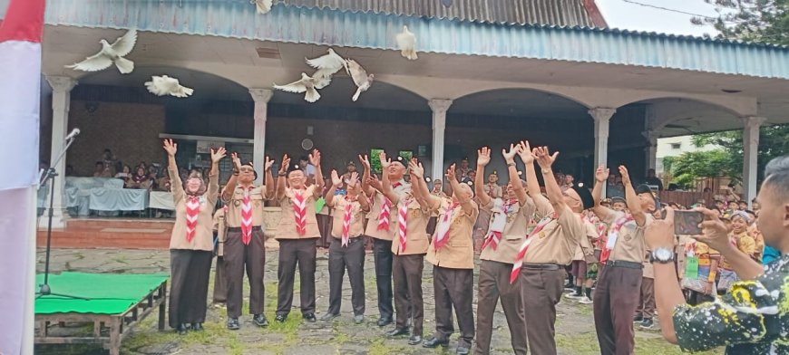 Danramil Bumijawa Hadiri Pembukaan Pesta Siaga Kwartir Ranting Bumijawa