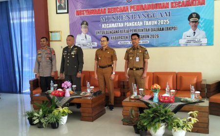 Danramil Pangkah Hadiri Musrenbang Tingkat Kecamatan