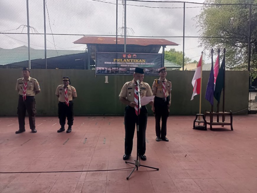 Upacara Pelantikan Dewan dan Anggota Baru Saka Wira Kartika Kodim 0712 Tegal 2025