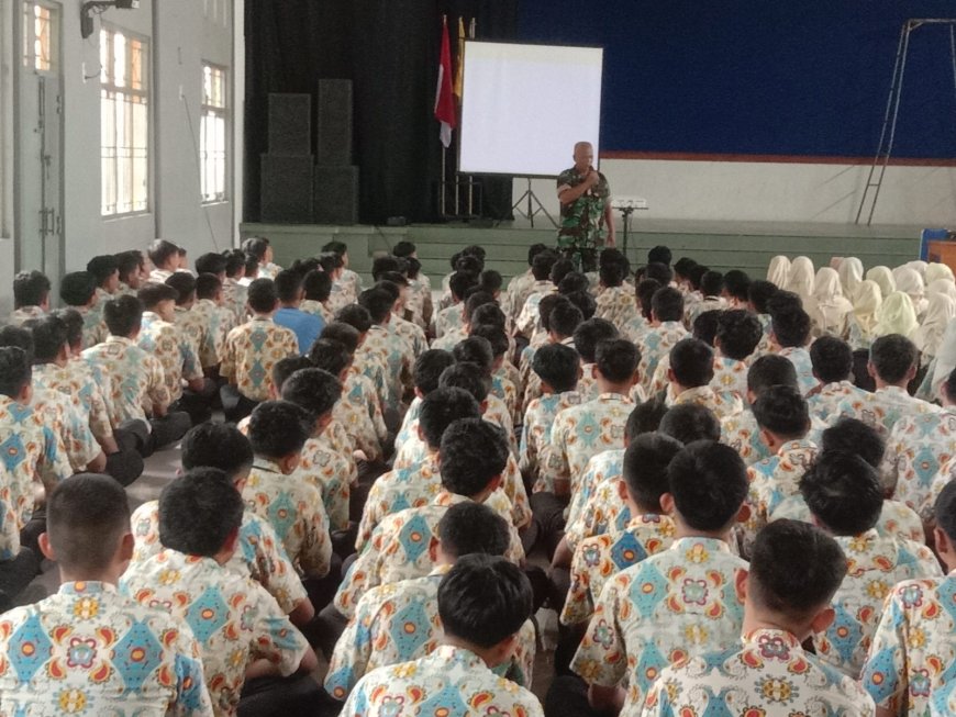 Danramil Slawi Sosialisasikan Rekrutmen Tamtama PK TNI AD TA 2025