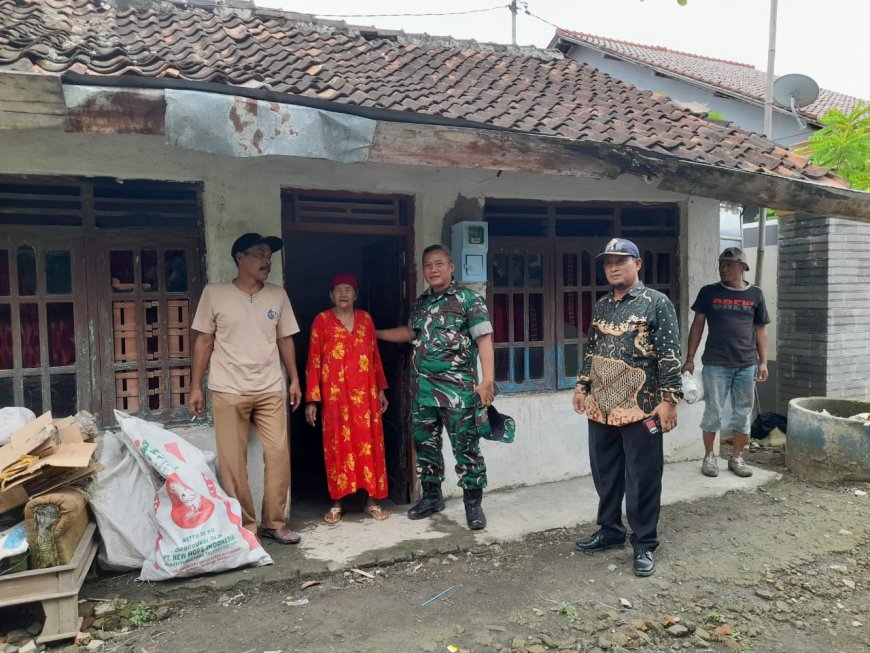 Inilah Rumah Jarwi Yang Akan Dibongkar Satgas TMMD Reguler 123 Kodim Tegal