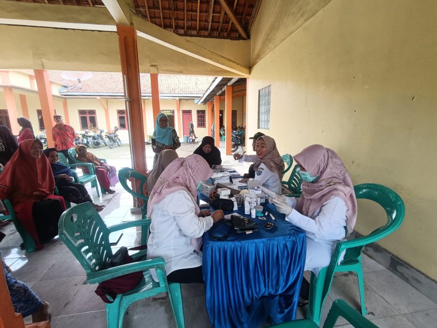 Satgas TMMD 123 Kodim Tegal Gelar Penyuluhan KB Kesehatan