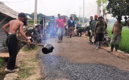 Pasiter Apresiasi Keterlibatan Warga Di TMMD Kodim Tegal