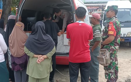Satgas TMMD Kodim Tegal Adakan Penyuluhan Dan Pelayanan Kesehatan Bagi Warga