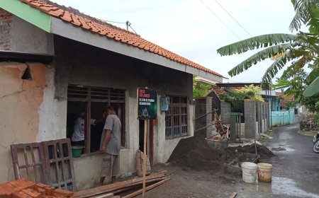 Satgas TMMD Kodim 0712/Tegal Kebut Pengerjaan Rehab RLTH