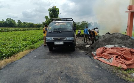 Hari Ini Pengaspalan Jalan Ditargetkan Selesai