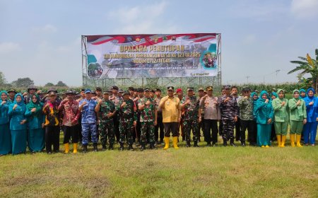 TMMD Reguler Kodim Tegal Di Desa Kesadikan Resmi Ditutup