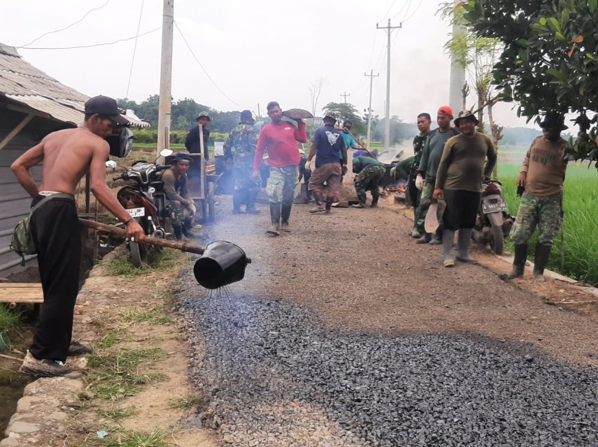 Pasiter Apresiasi Keterlibatan Warga Di TMMD Kodim Tegal