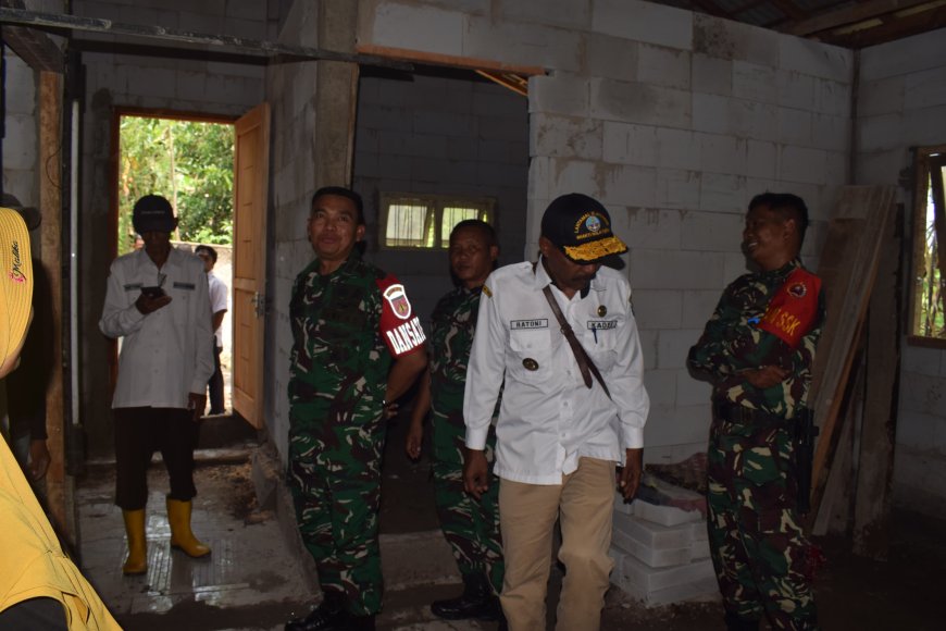 Dansatgas Tinjau Langsung Rehab Rumah Milik Bapak Prayitno