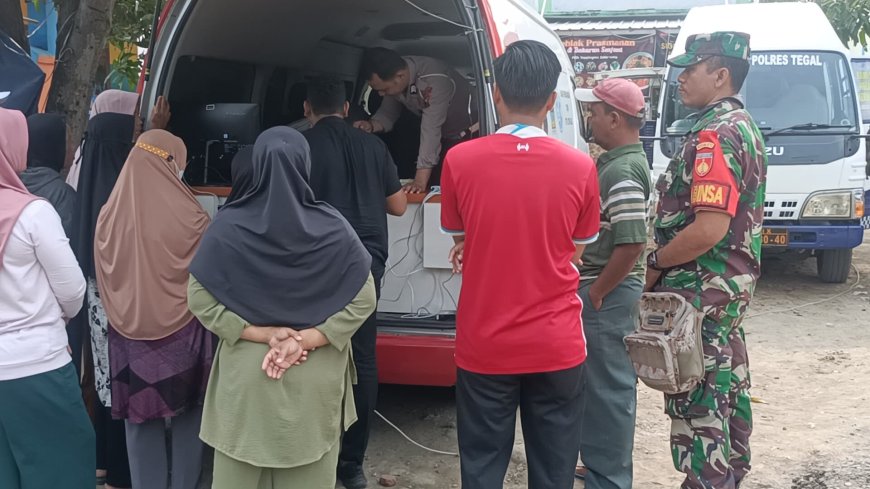 Satgas TMMD Kodim Tegal Adakan Penyuluhan Dan Pelayanan Kesehatan Bagi Warga