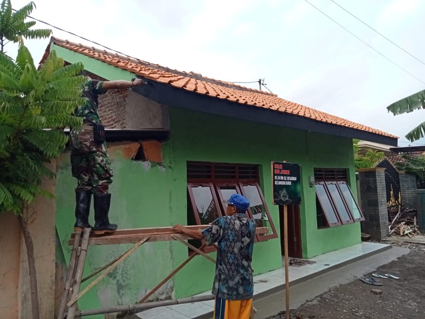 Rumah Milik Ibu Jarwi Sudah Hampir Selesai