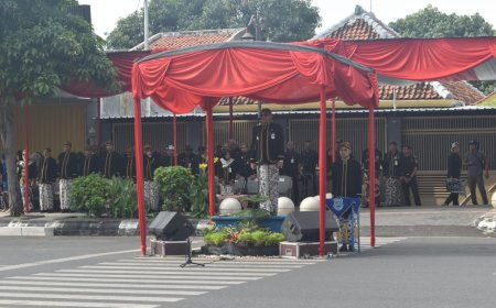 Dandim Tegal Hadiri Upacara HUT Ke-445 Kota Tegal