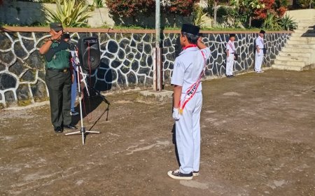 Danramil 19 Bumijawa Jadi Irup Upacara Di Mts Attholibiyah Muncanglarang
