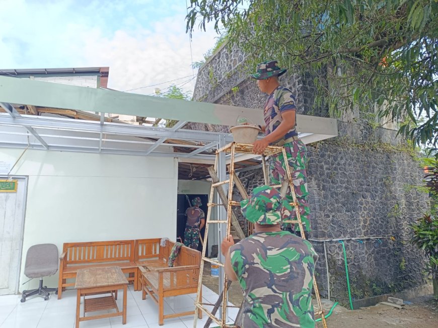 Sentuhan Kepedulian TNI Teras Harapan untuk Anak-Anak Panti