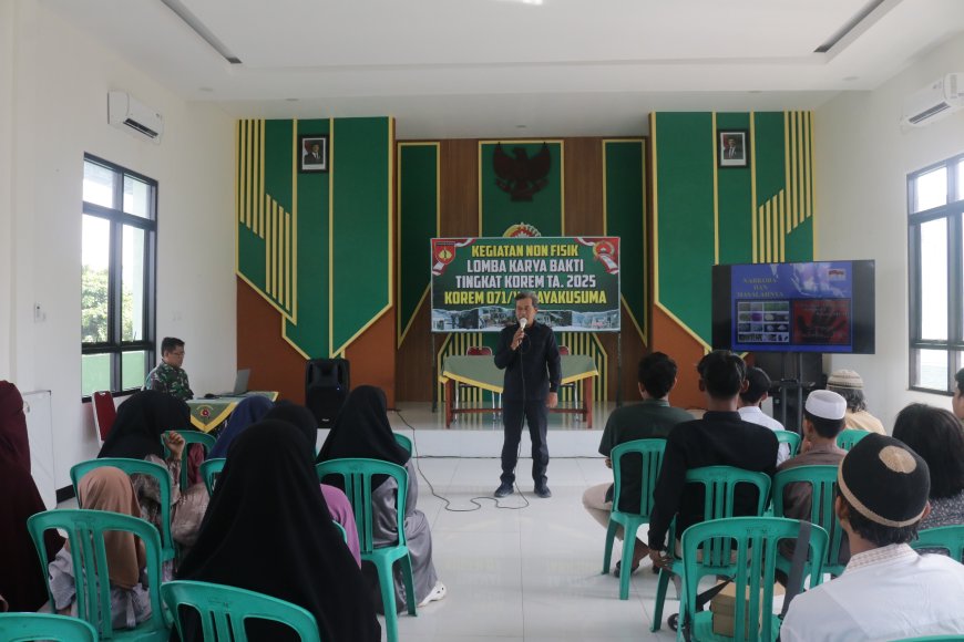 Kodim Banjarnegara Gelar Penyuluhan Edukatif untuk Anak Panti Sehat Cerdas dan Bebas Narkoba