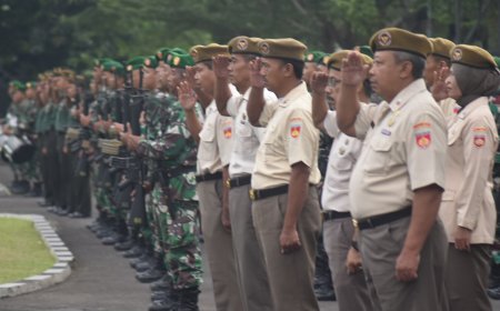 Kodim 0712 Tegal Gelar Upacara Hari Kebangkitan Nasional ke-117 : Meneguhkan Semangat Kebangkitan yang Bersahaja, Berpihak, dan Berkelanjutan